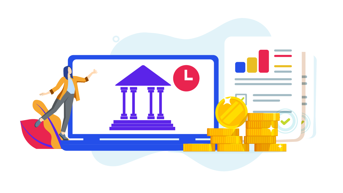 Online Check Printing During Bank Deposit Delays