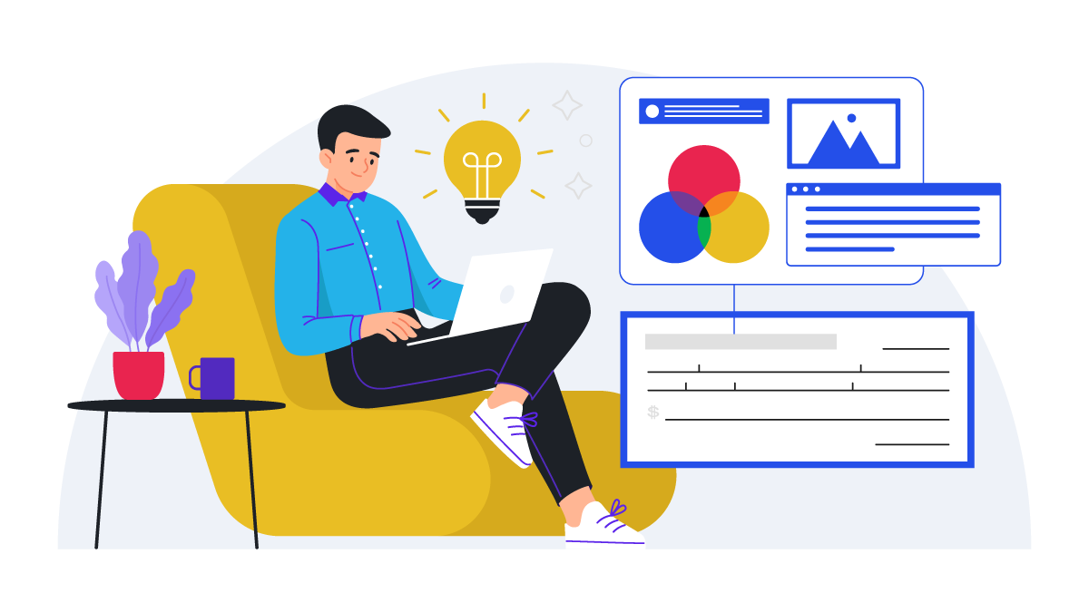 Designing a Color Logo for Your Checks
