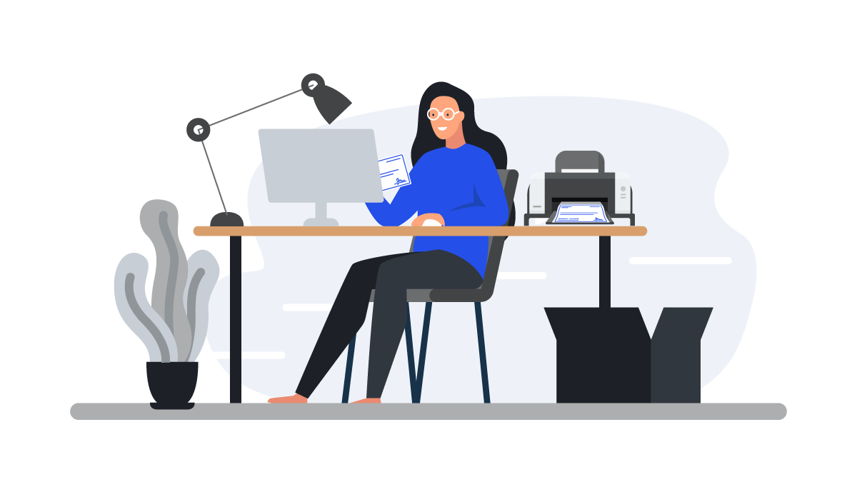 Online Check Printing for New Workspaces