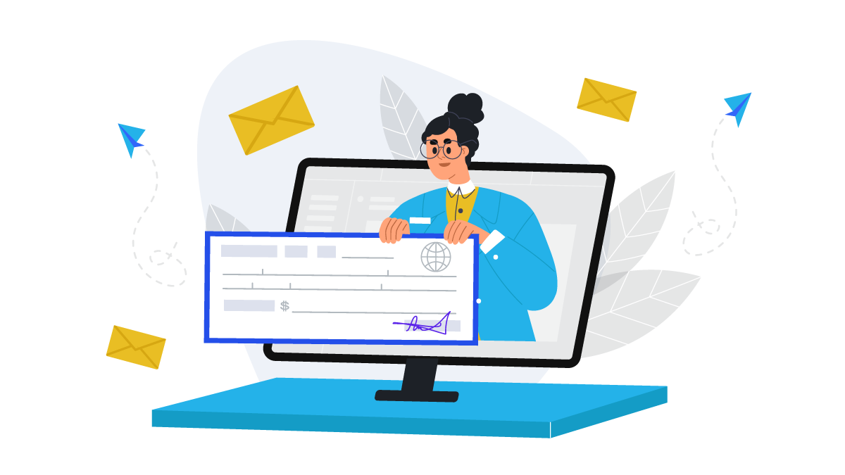 Preparing Checks for Mailing