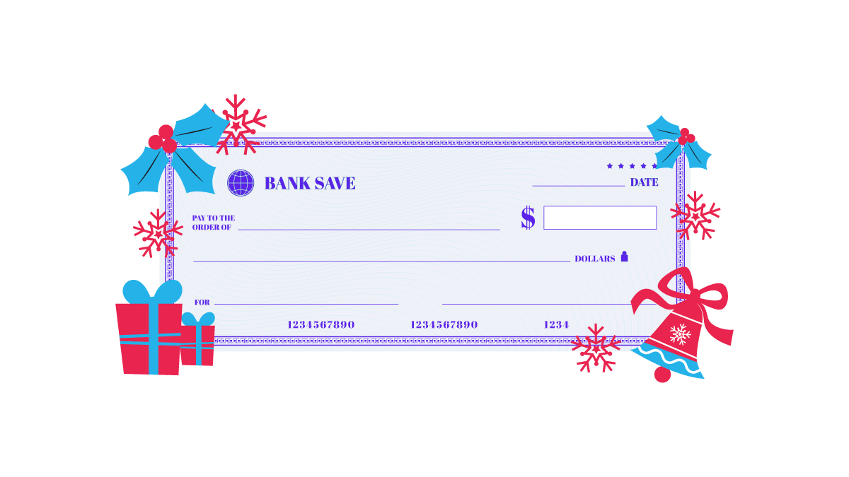 Checks for Holiday Gifting